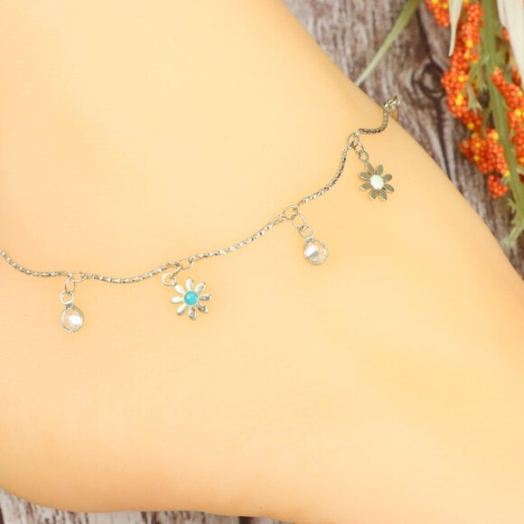 "Dainty Anklet for Women – Elegant Everyday Jewelry & Perfect Gift | MLCRC1313 - Picture 10 of 10